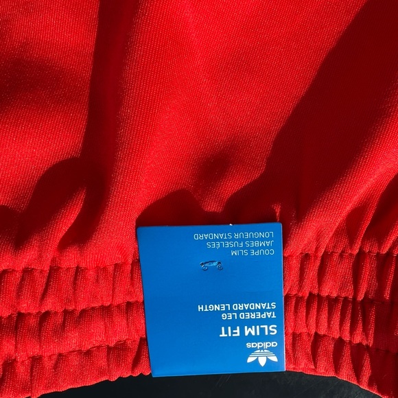 New Slim Fit $65 Prime Blue Adidas Track Pants 3X(Plus) - Picture 14 of 16